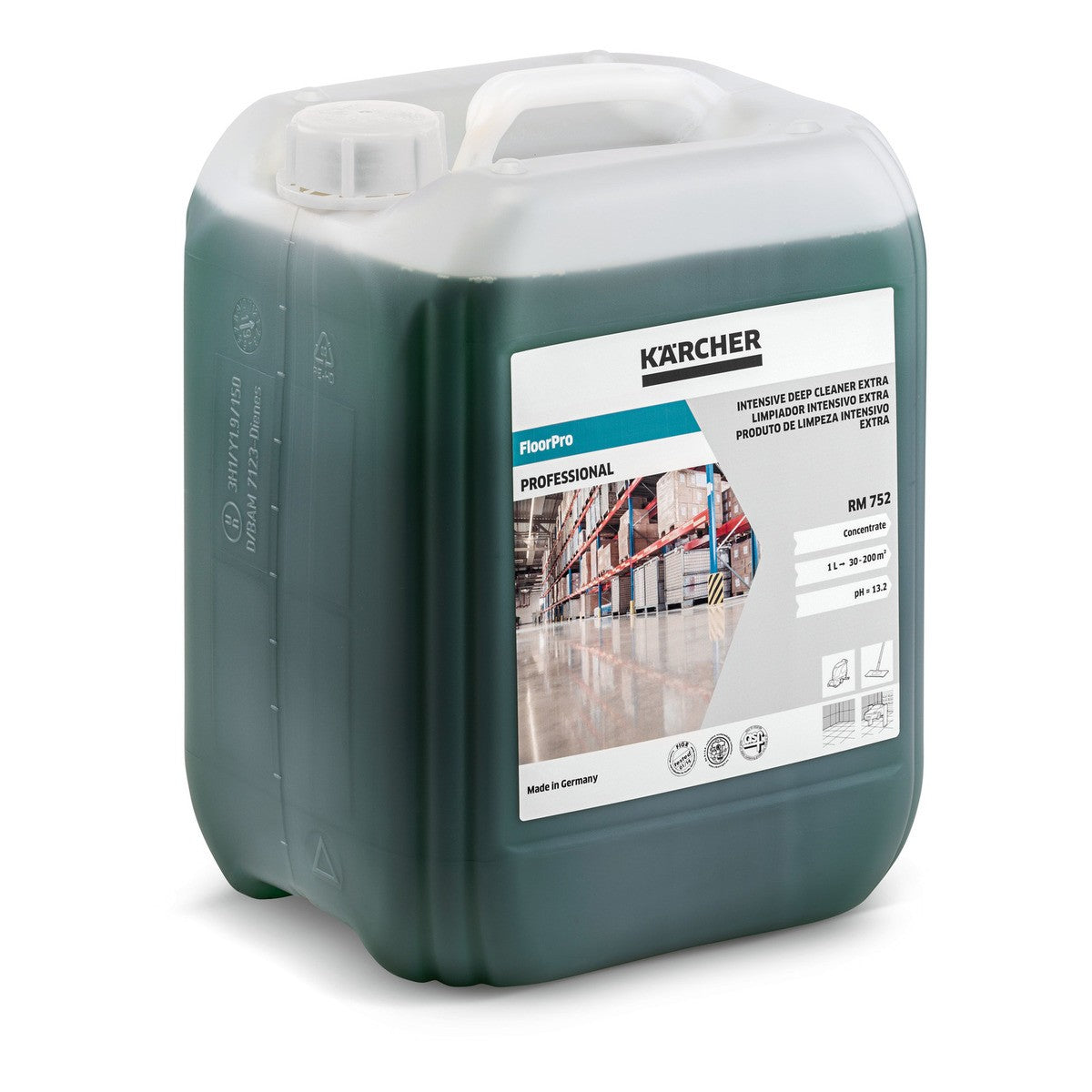 FLOORPRO INTENSIVE DEEP CLEANER EXTRA RM 752, 10L