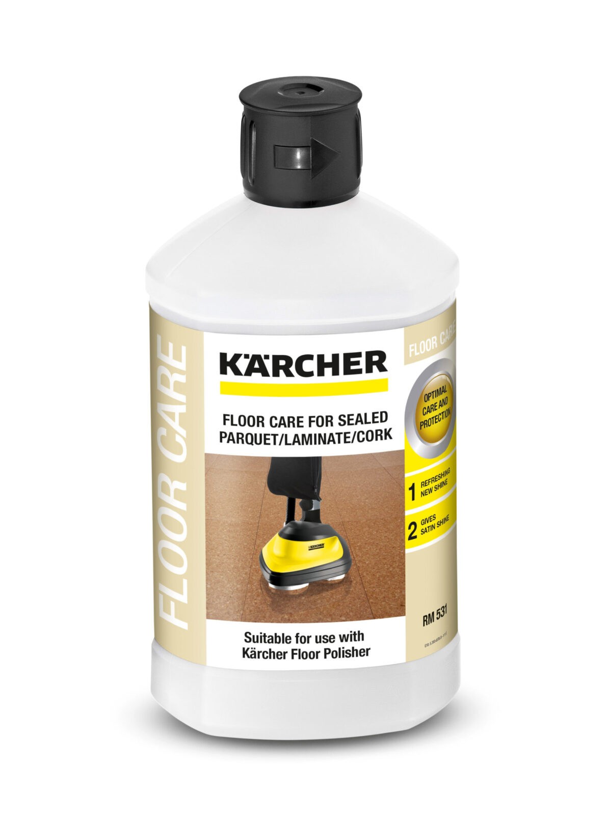 FLOOR CARE FOR SEALED PARQUET/LAMINATE/CORK RM 531, 1L