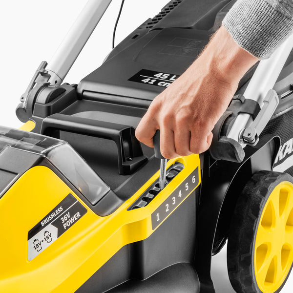 Battery lawn mower LMO 5-18 Dual Battery Set