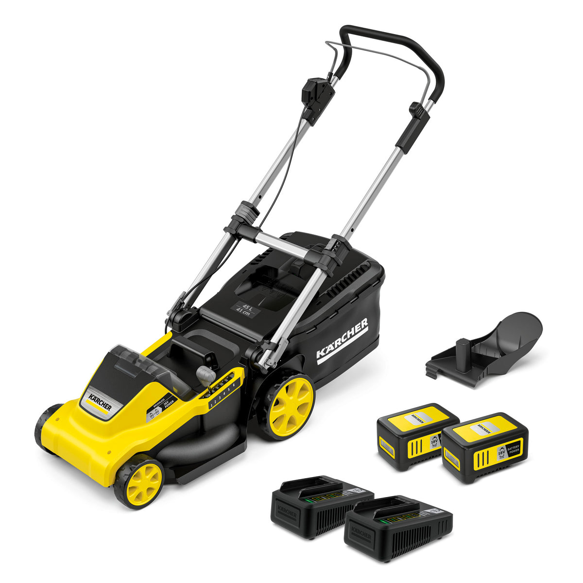 Battery lawn mower LMO 5-18 Dual Battery Set