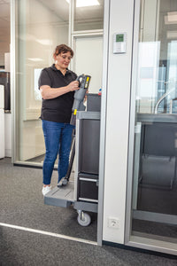 battery-powered vacuum cleaner LVS 1/1 Bp