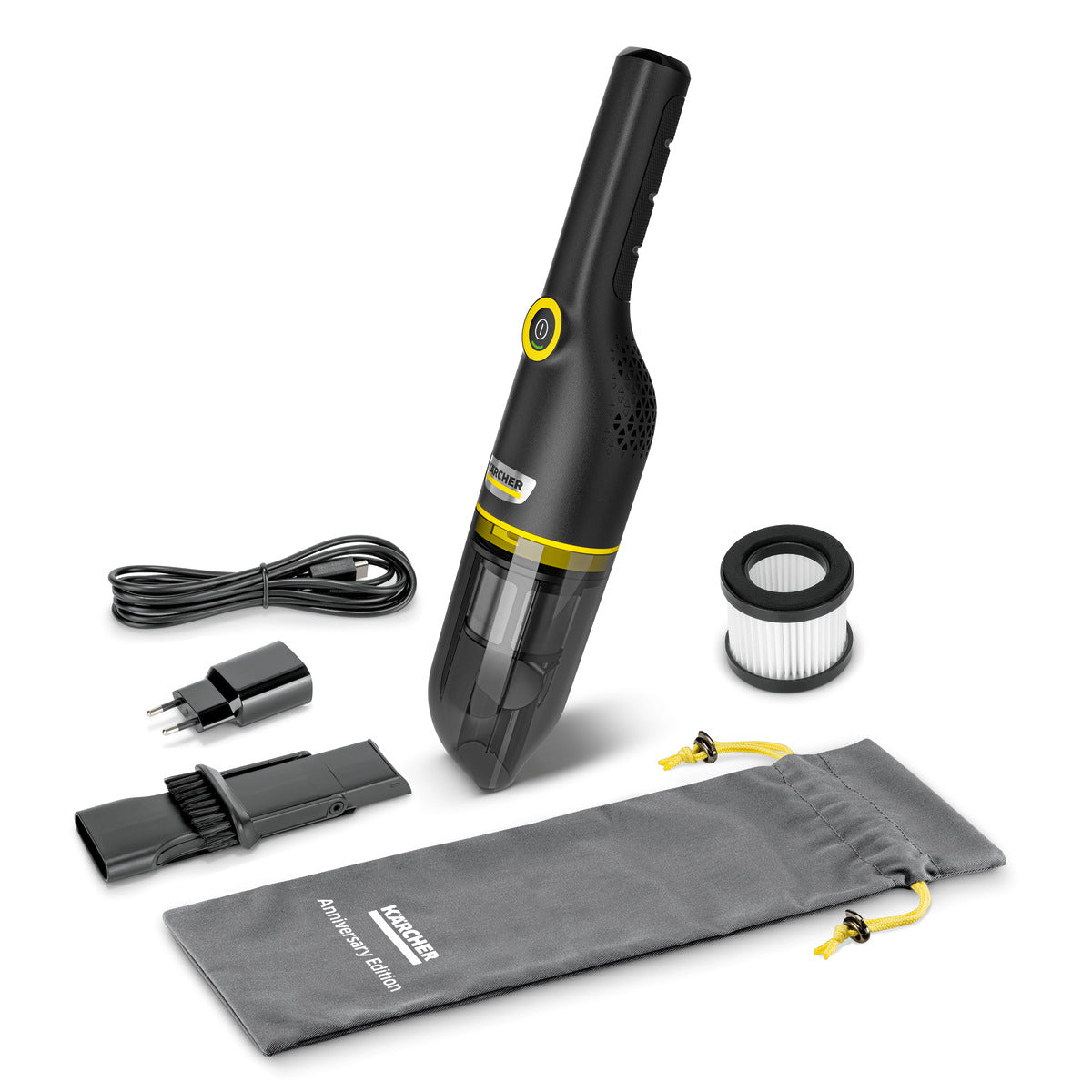 Battery-powered hand vacuum cleaner CVH Anniversary Edition