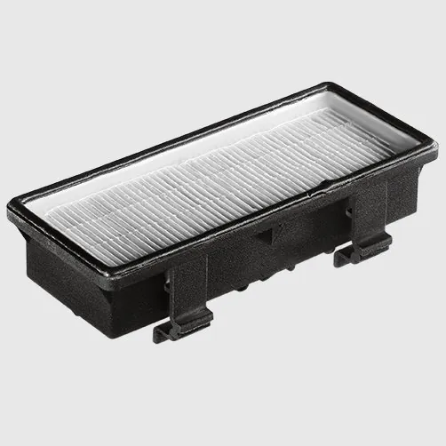 HEPA filter for clean exhaust gas